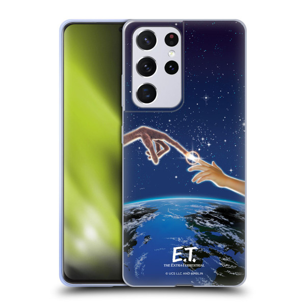 E.T. Graphics Touch Finger Soft Gel Case for Samsung Galaxy S21 Ultra 5G