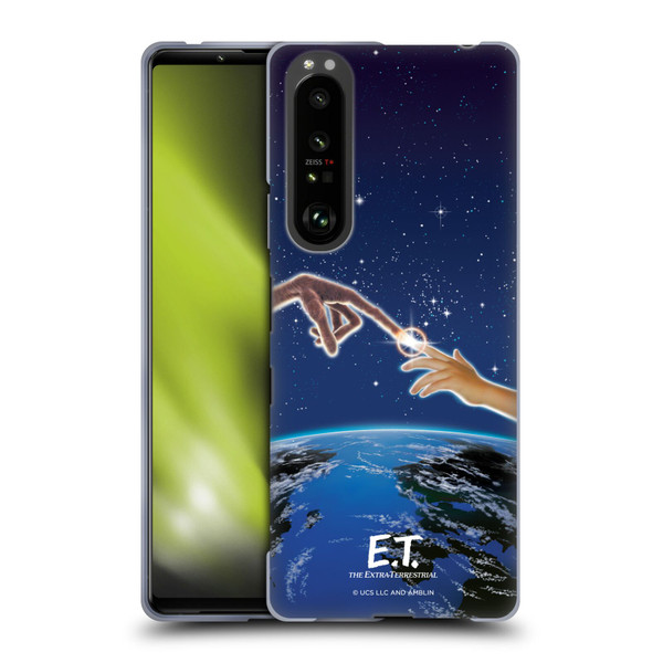 E.T. Graphics Touch Finger Soft Gel Case for Sony Xperia 1 III