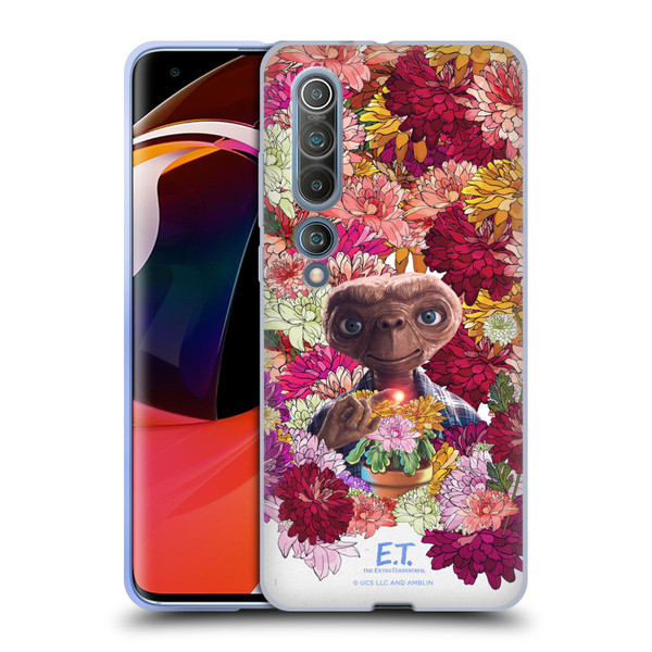 E.T. Graphics Floral Soft Gel Case for Xiaomi Mi 10 5G / Mi 10 Pro 5G