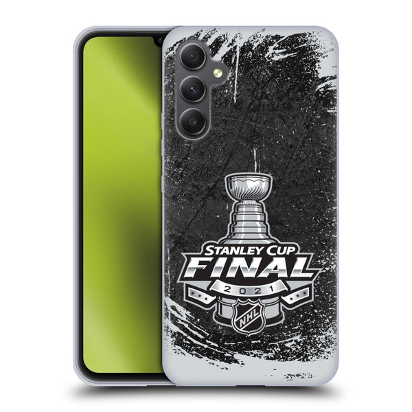 NHL 2021 Stanley Cup Final Distressed Soft Gel Case for Samsung Galaxy A34 5G