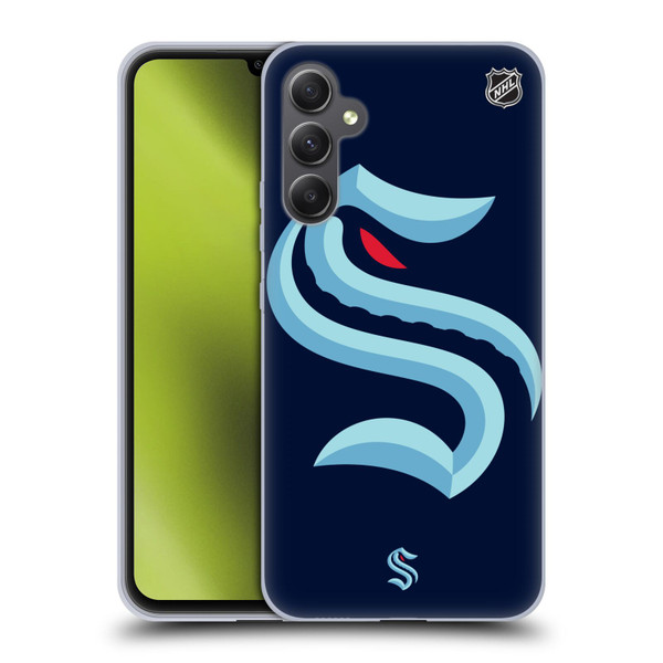 NHL Seattle Kraken Oversized Soft Gel Case for Samsung Galaxy A34 5G