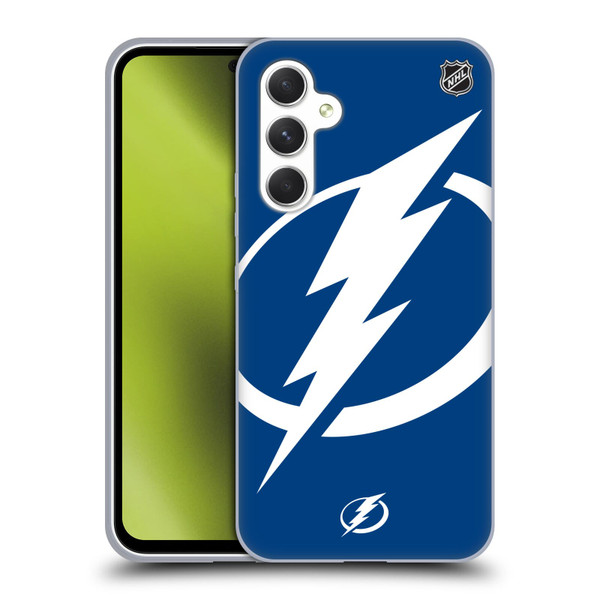 NHL Tampa Bay Lightning Oversized Soft Gel Case for Samsung Galaxy A54 5G