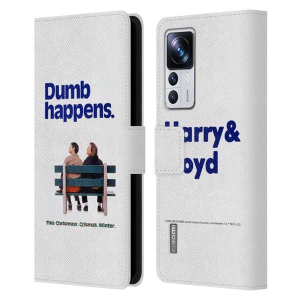 Dumb And Dumber Key Art Dumb Happens Leather Book Wallet Case Cover For Xiaomi 12T Pro