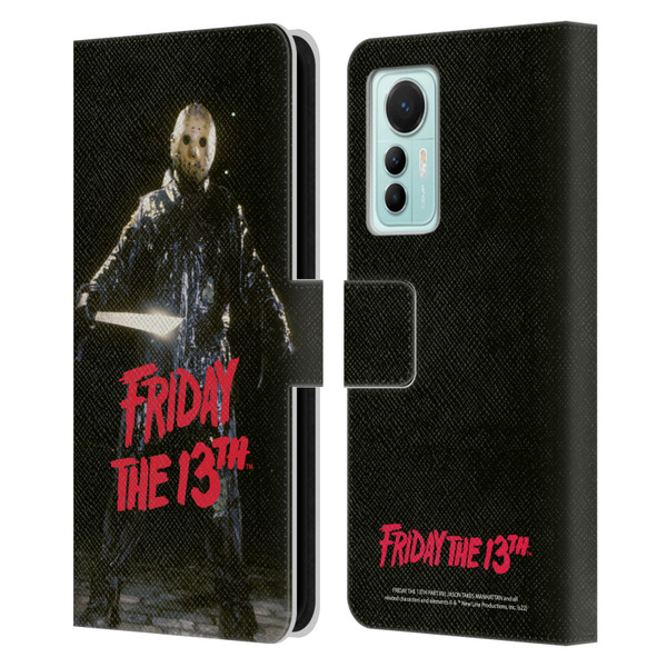 Friday the 13th Part VIII Jason Takes Manhattan Graphics Jason Voorhees Leather Book Wallet Case Cover For Xiaomi 12 Lite