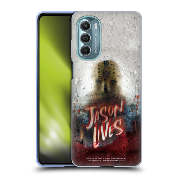 Friday the 13th Part VI Jason Lives Key Art Poster 2 Soft Gel Case for Motorola Moto G Stylus 5G (2022)