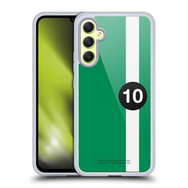 Ben 10: Alien Force Graphics Ben's Jacket Soft Gel Case for Samsung Galaxy A34 5G