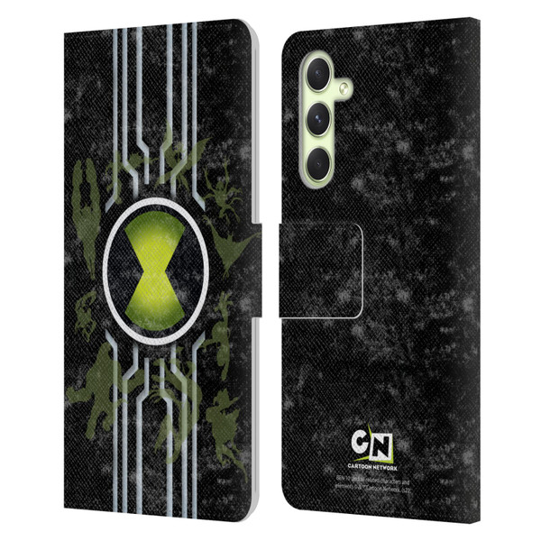 Ben 10: Alien Force Graphics Omnitrix Leather Book Wallet Case Cover For Samsung Galaxy A54 5G