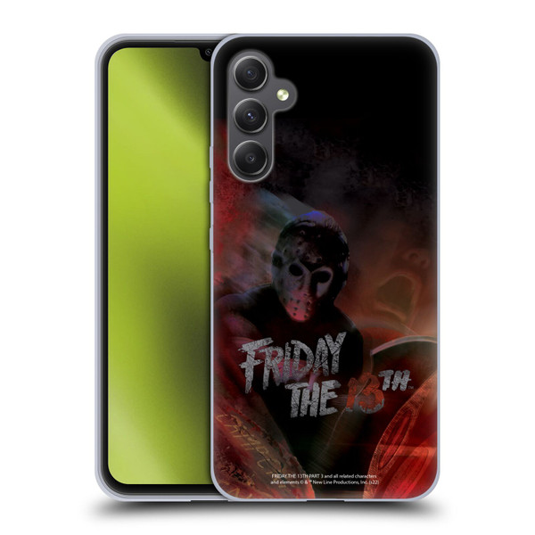 Friday the 13th Part III Key Art Poster Soft Gel Case for Samsung Galaxy A34 5G