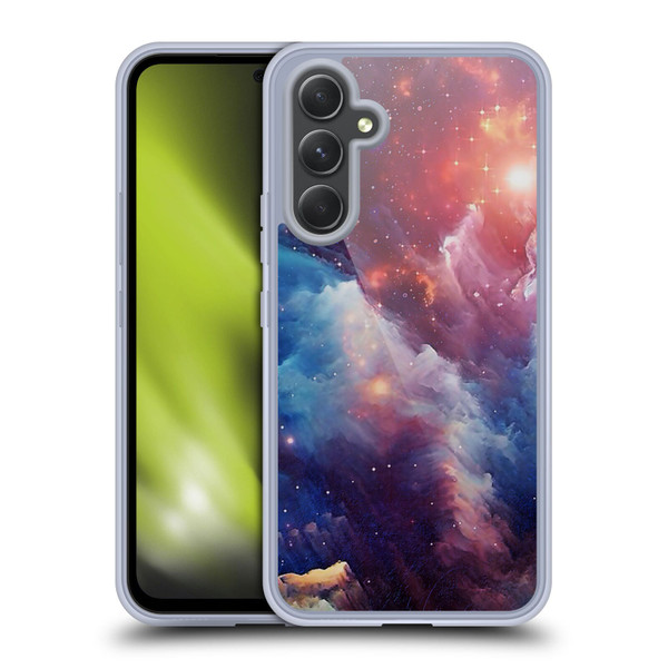 Cosmo18 Space Mysterious Space Soft Gel Case for Samsung Galaxy A54 5G