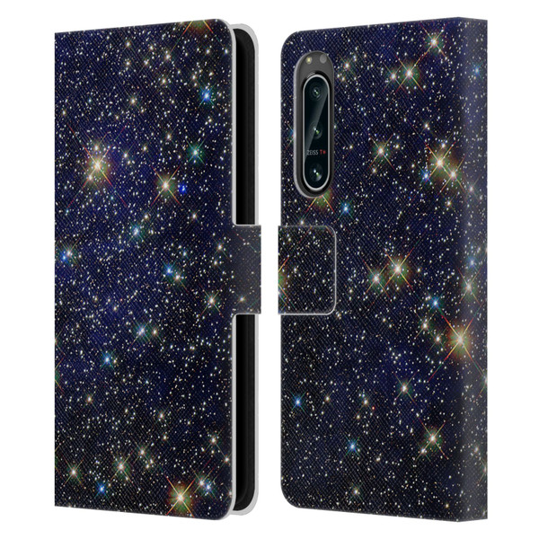 Cosmo18 Space 2 Standout Leather Book Wallet Case Cover For Sony Xperia 5 IV