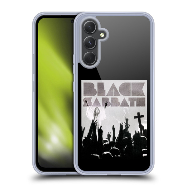 Black Sabbath Key Art Victory Soft Gel Case for Samsung Galaxy A54 5G