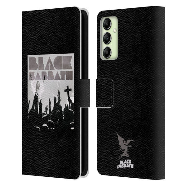Black Sabbath Key Art Victory Leather Book Wallet Case Cover For Samsung Galaxy A14 5G