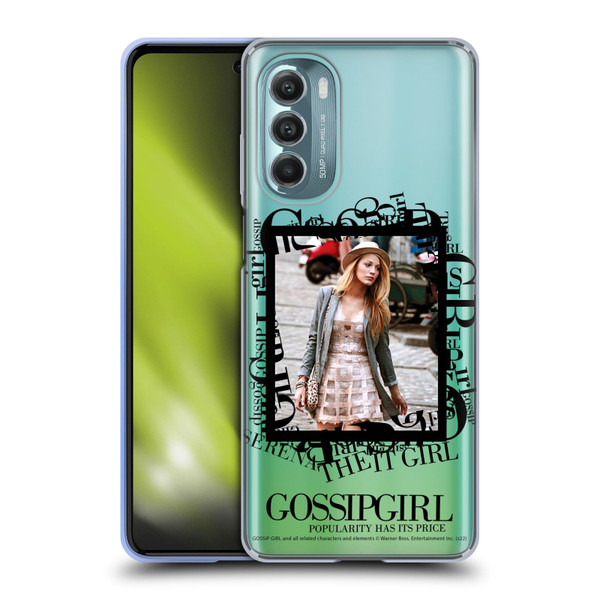 Gossip Girl Graphics Serena Soft Gel Case for Motorola Moto G Stylus 5G (2022)