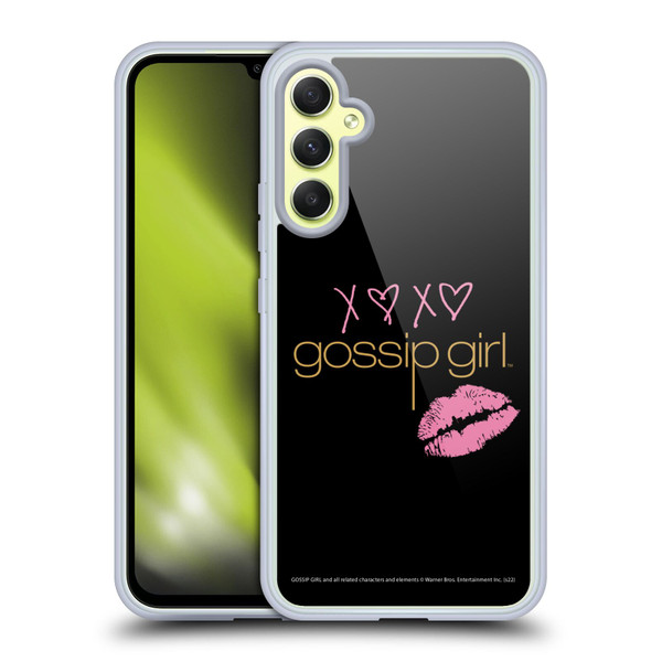 Gossip Girl Graphics XOXO Soft Gel Case for Samsung Galaxy A34 5G