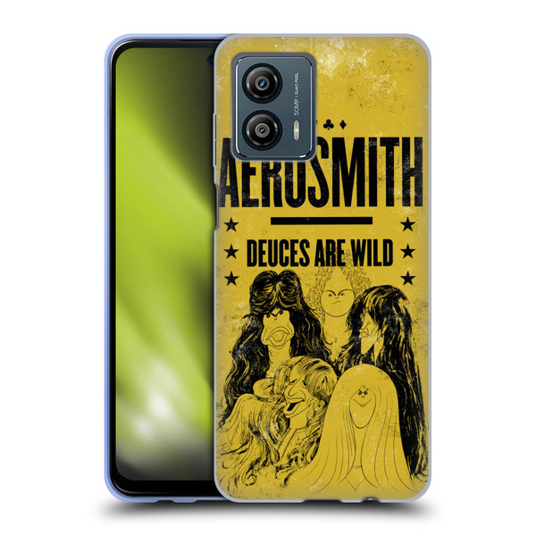 Aerosmith Classics Deuces Are Wild Soft Gel Case for Motorola Moto G53 5G