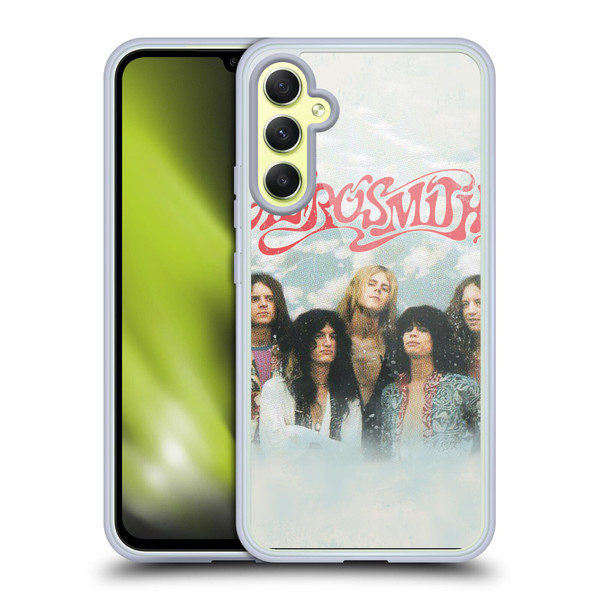 Aerosmith Classics Logo Decal Soft Gel Case for Samsung Galaxy A34 5G