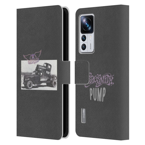 Aerosmith Black And White The Pump Leather Book Wallet Case Cover For Xiaomi 12T Pro