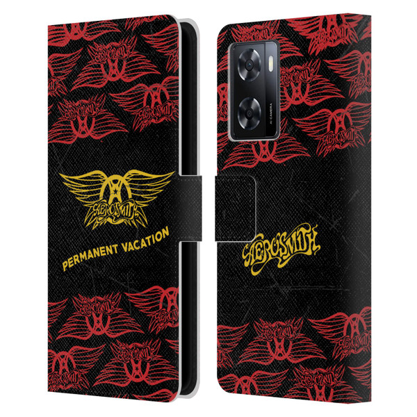 Aerosmith Classics Permanent Vacation Leather Book Wallet Case Cover For OPPO A57s