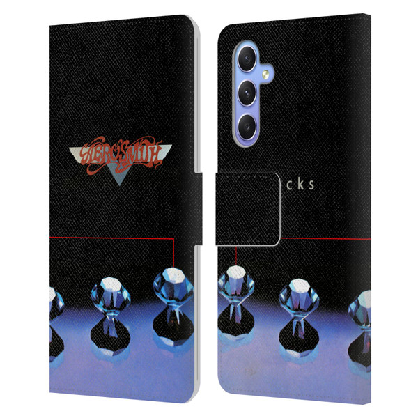 Aerosmith Classics Rocks Leather Book Wallet Case Cover For Samsung Galaxy A34 5G