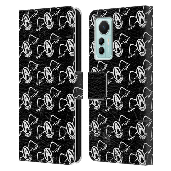 Aerosmith Classics Logo Pattern Leather Book Wallet Case Cover For Xiaomi 12 Lite