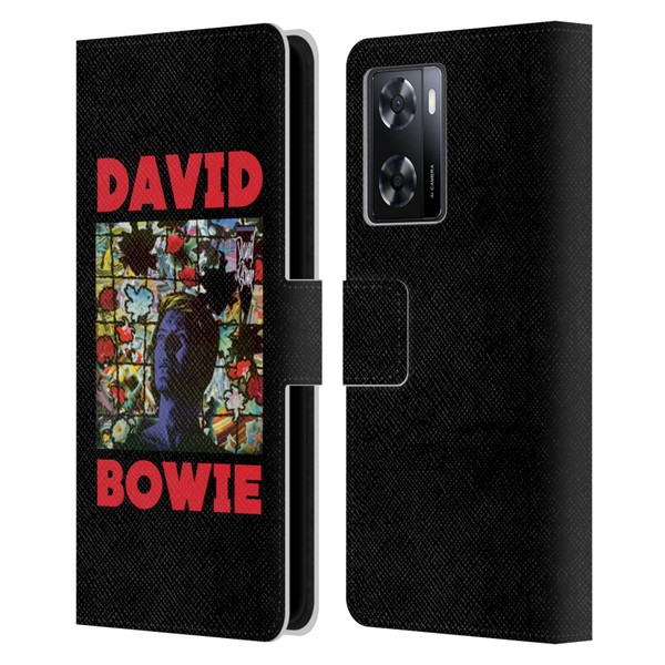 David Bowie Album Art Tonight Leather Book Wallet Case Cover For OPPO A57s