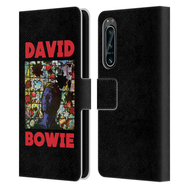 David Bowie Album Art Tonight Leather Book Wallet Case Cover For Sony Xperia 5 IV