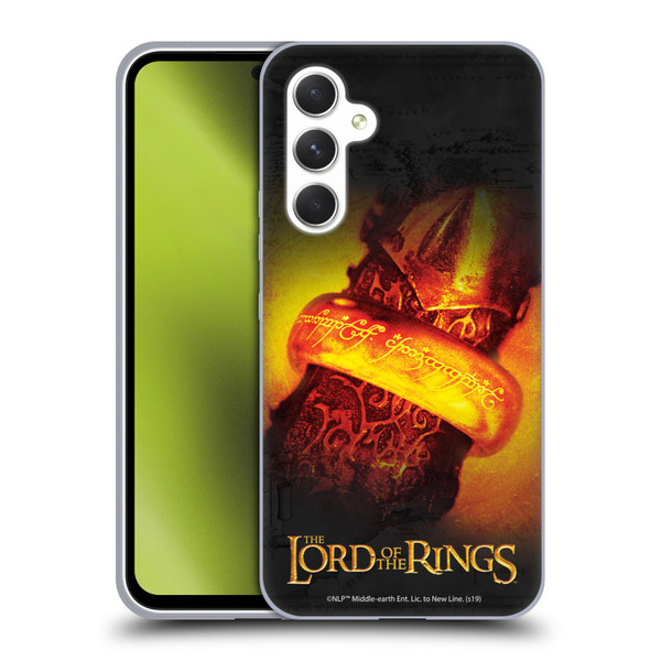 The Lord Of The Rings The Fellowship Of The Ring Character Art Ring Soft Gel Case for Samsung Galaxy A54 5G