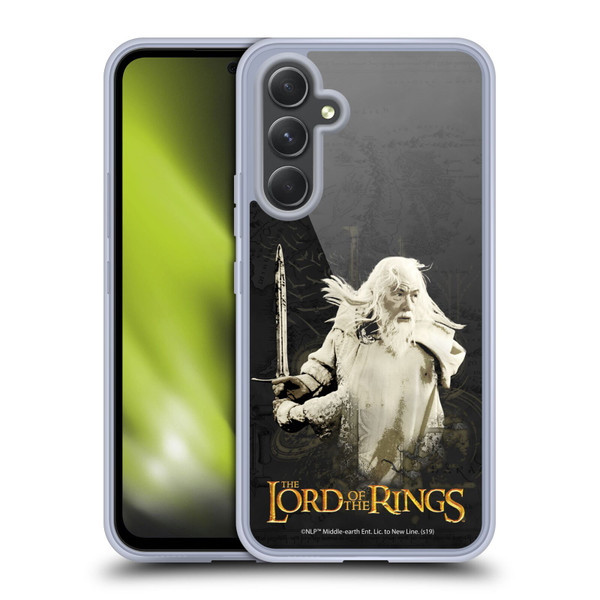 The Lord Of The Rings The Fellowship Of The Ring Character Art Gandalf Soft Gel Case for Samsung Galaxy A54 5G
