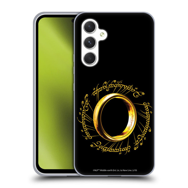The Lord Of The Rings The Fellowship Of The Ring Graphics One Ring Soft Gel Case for Samsung Galaxy A54 5G
