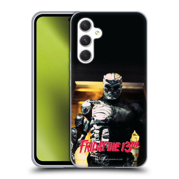 Friday the 13th: Jason X Comic Art And Logos Black And Red Soft Gel Case for Samsung Galaxy A54 5G