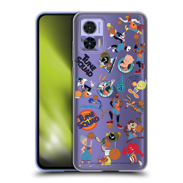 Space Jam: A New Legacy Graphics Squad Soft Gel Case for Motorola Edge 30 Neo 5G