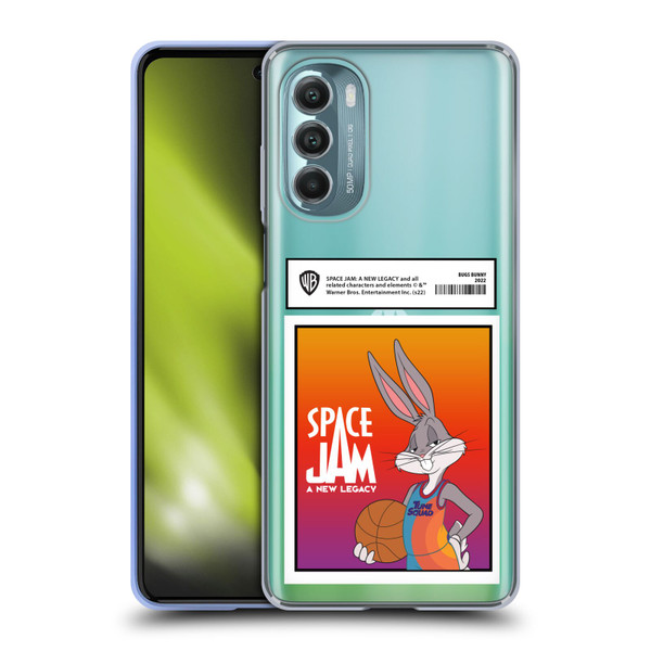 Space Jam: A New Legacy Graphics Bugs Bunny Card Soft Gel Case for Motorola Moto G Stylus 5G (2022)