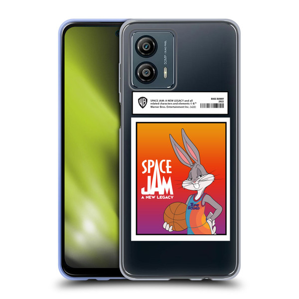 Space Jam: A New Legacy Graphics Bugs Bunny Card Soft Gel Case for Motorola Moto G53 5G