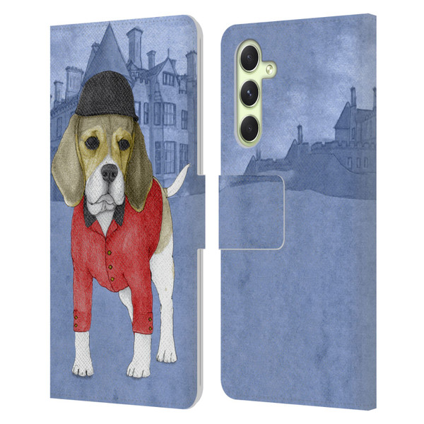 Barruf Dogs Beagle Leather Book Wallet Case Cover For Samsung Galaxy A54 5G