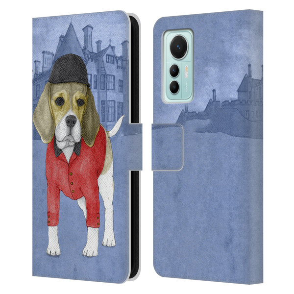 Barruf Dogs Beagle Leather Book Wallet Case Cover For Xiaomi 12 Lite