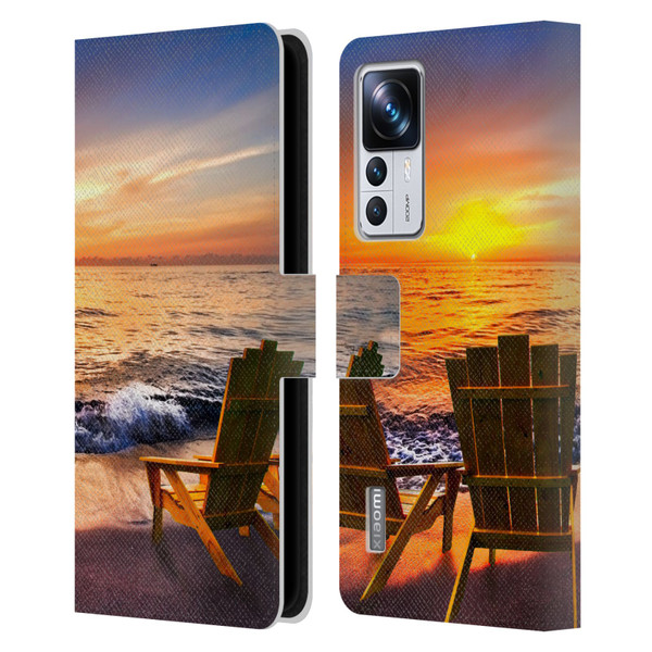 Celebrate Life Gallery Beaches 2 Sea Dreams III Leather Book Wallet Case Cover For Xiaomi 12T Pro