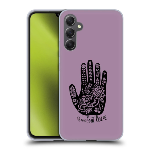 Rachel Caldwell Illustrations About Love Soft Gel Case for Samsung Galaxy A34 5G