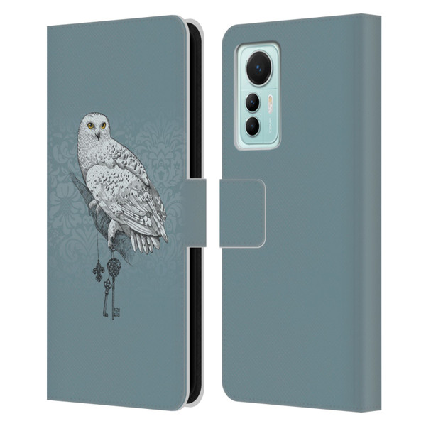 Rachel Caldwell Illustrations Key Holder Leather Book Wallet Case Cover For Xiaomi 12 Lite