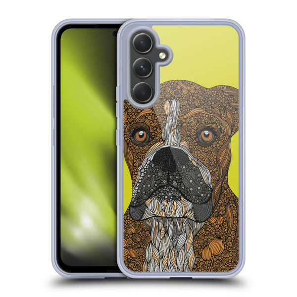 Valentina Dogs Boxer Soft Gel Case for Samsung Galaxy A54 5G
