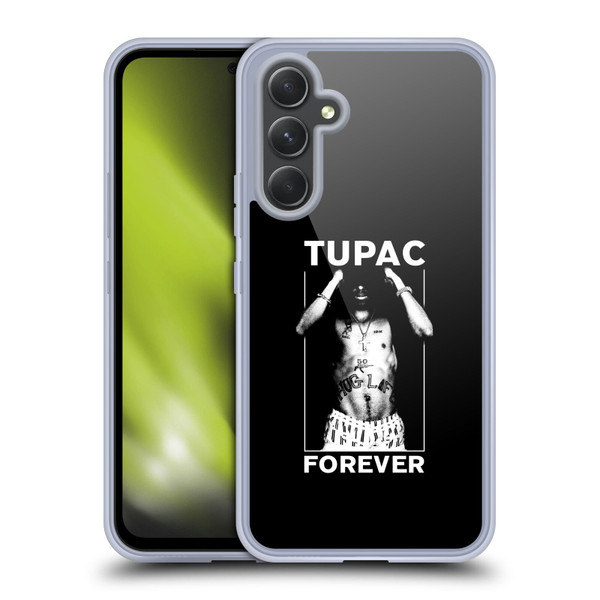 Tupac Shakur Key Art Forever Soft Gel Case for Samsung Galaxy A54 5G