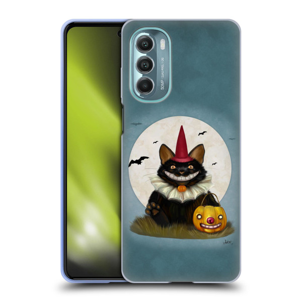 Ash Evans Black Cats 2 Halloween Cat Soft Gel Case for Motorola Moto G Stylus 5G (2022)