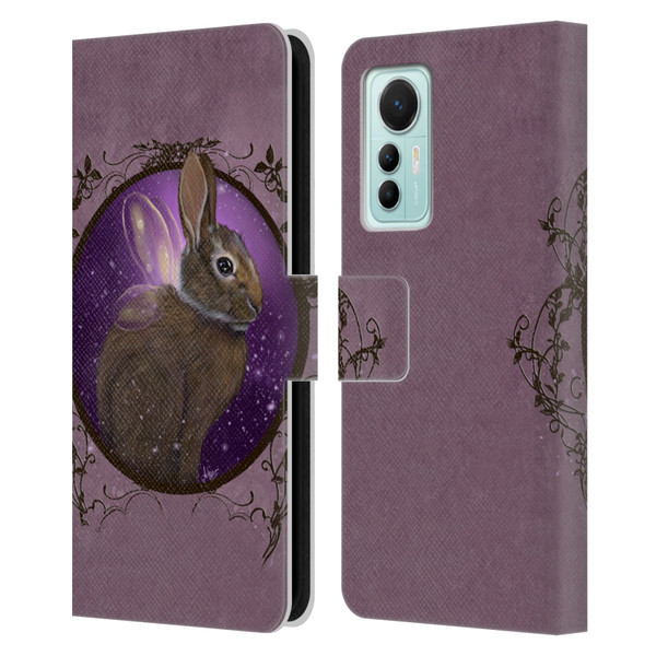 Ash Evans Animals Rabbit Leather Book Wallet Case Cover For Xiaomi 12 Lite