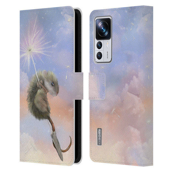 Ash Evans Animals Dandelion Mouse Leather Book Wallet Case Cover For Xiaomi 12T Pro