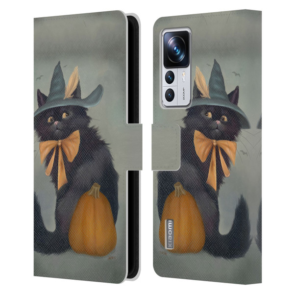 Ash Evans Black Cats 2 Familiar Feeling Leather Book Wallet Case Cover For Xiaomi 12T Pro
