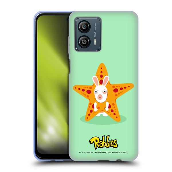 Rabbids Costumes Starfish Soft Gel Case for Motorola Moto G53 5G
