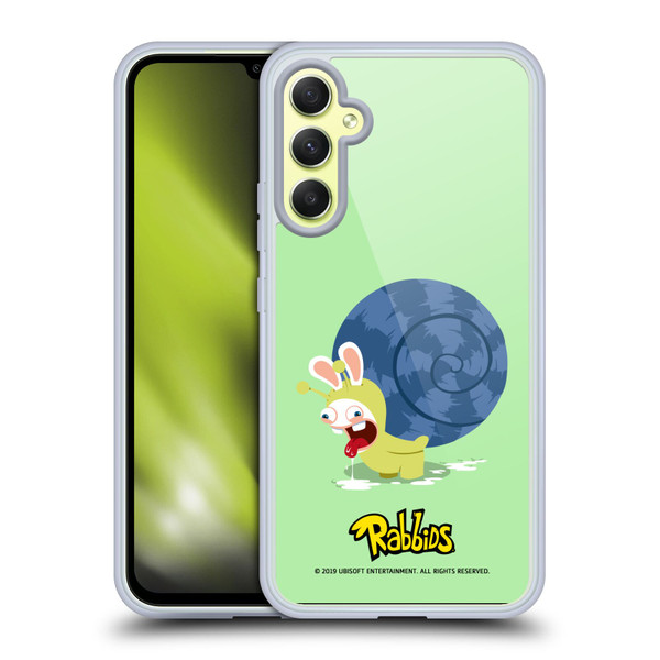 Rabbids Costumes Snail Soft Gel Case for Samsung Galaxy A34 5G