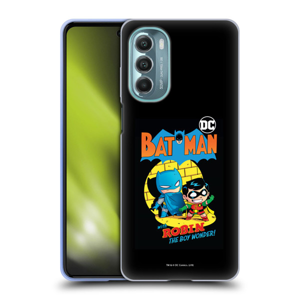 Super Friends DC Comics Toddlers Comic Covers Batman And Robin Soft Gel Case for Motorola Moto G Stylus 5G (2022)