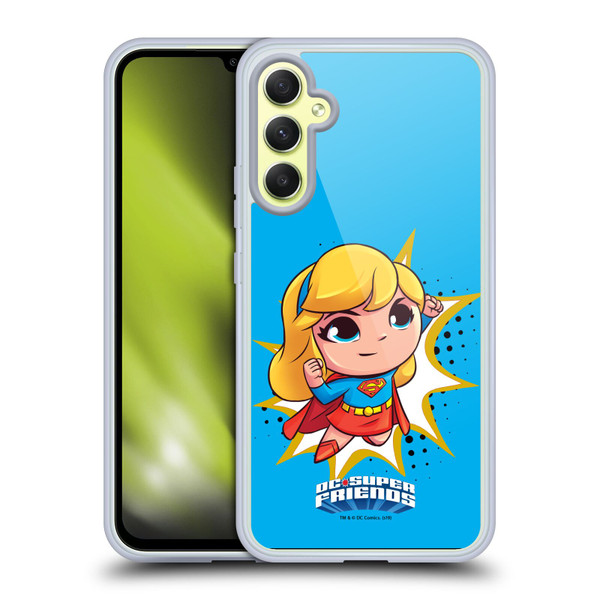 Super Friends DC Comics Toddlers 1 Supergirl Soft Gel Case for Samsung Galaxy A34 5G