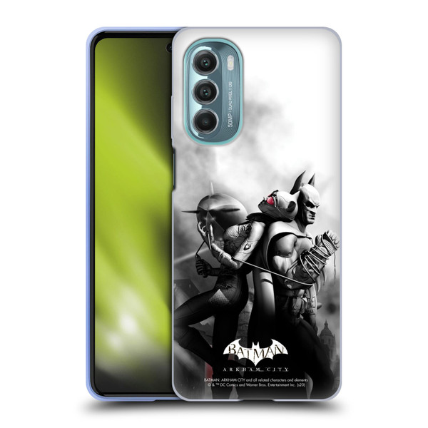 Batman Arkham City Key Art Catwoman Soft Gel Case for Motorola Moto G Stylus 5G (2022)
