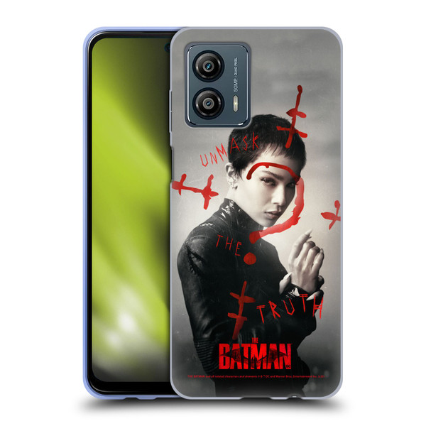 The Batman Posters Catwoman Unmask The Truth Soft Gel Case for Motorola Moto G53 5G